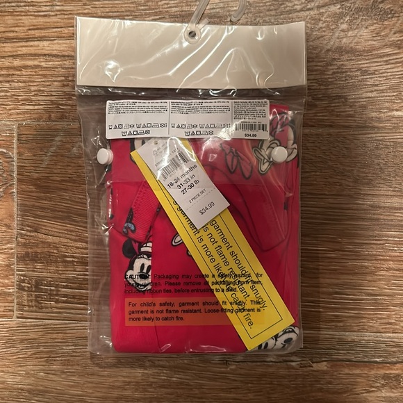 New Baby Gap x Disney Organic Cotton Pj Set-18-24M - Picture 2 of 2